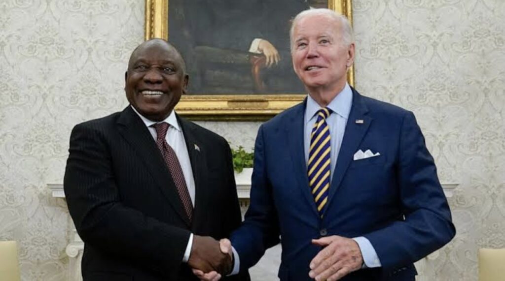 US lawmakers want Biden administration to punish South Africa for alleged support for Russia