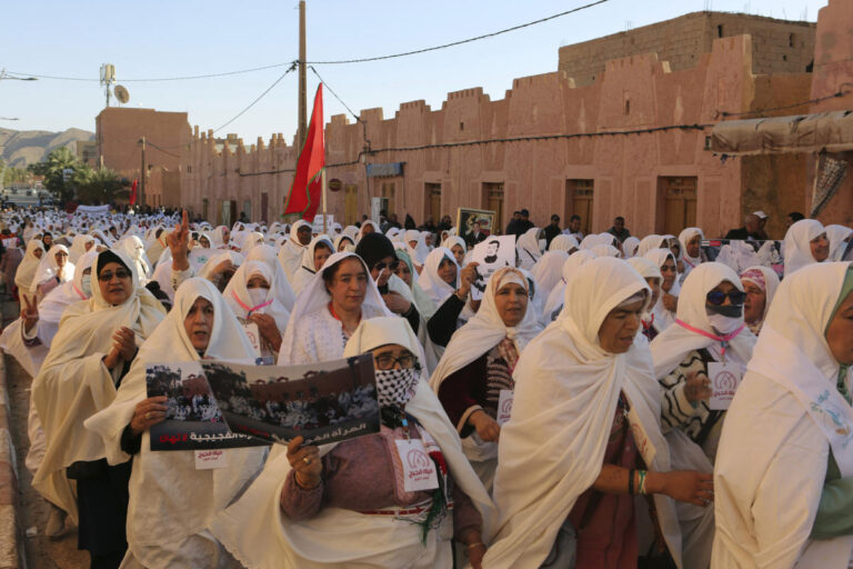 A Moroccan town protests water management plans