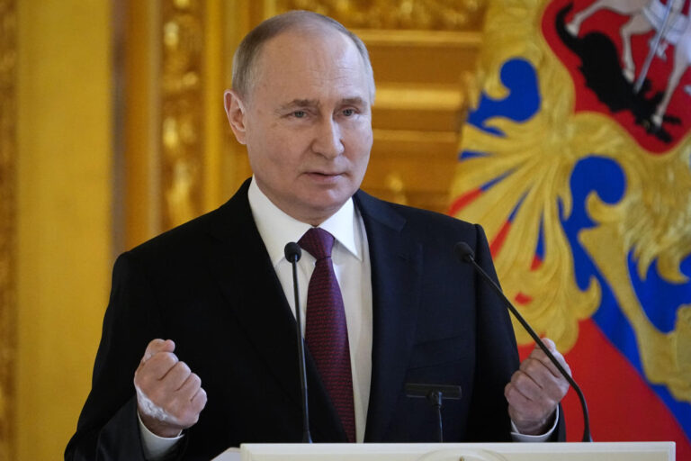 After preordained election, Putin claims vote proves public support for his policies