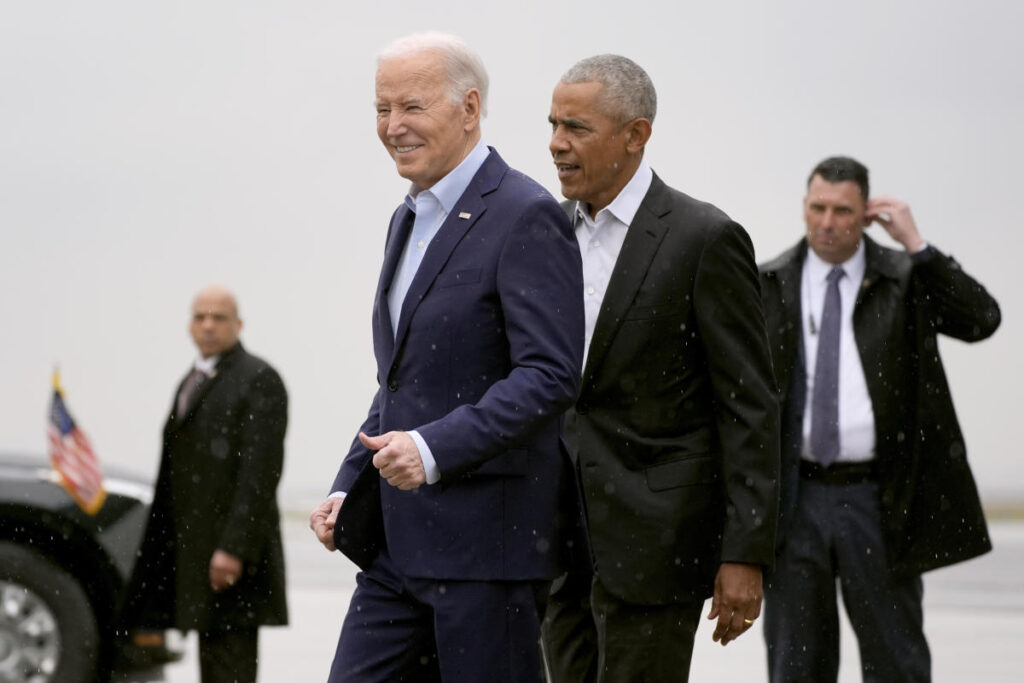 Biden's fundraiser with Obama and Clinton nets a record $25 million, his campaign says