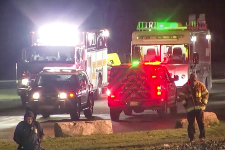 Crews resume search for child who fell into Pennsylvania creek