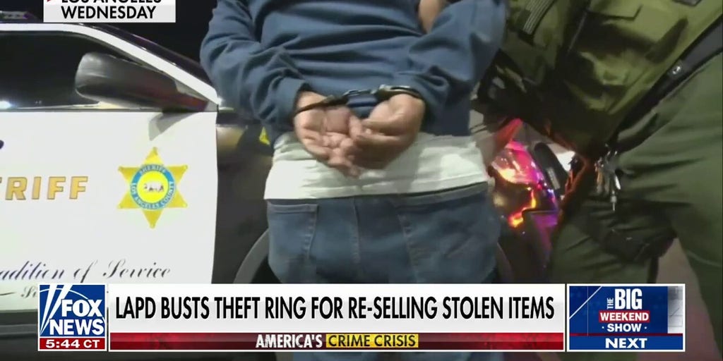 Fox News joins Los Angeles police on retail theft ring bust