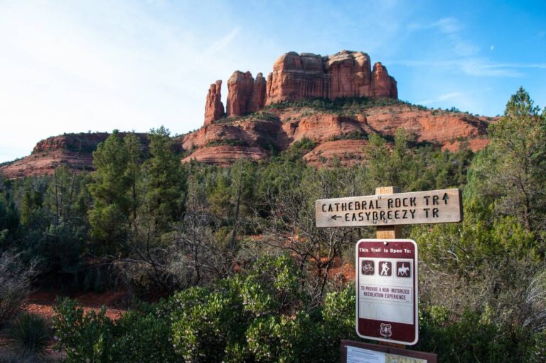 Hiker slips on wet rocks, plunges 20 feet at popular Sedona trail, Arizona officials say