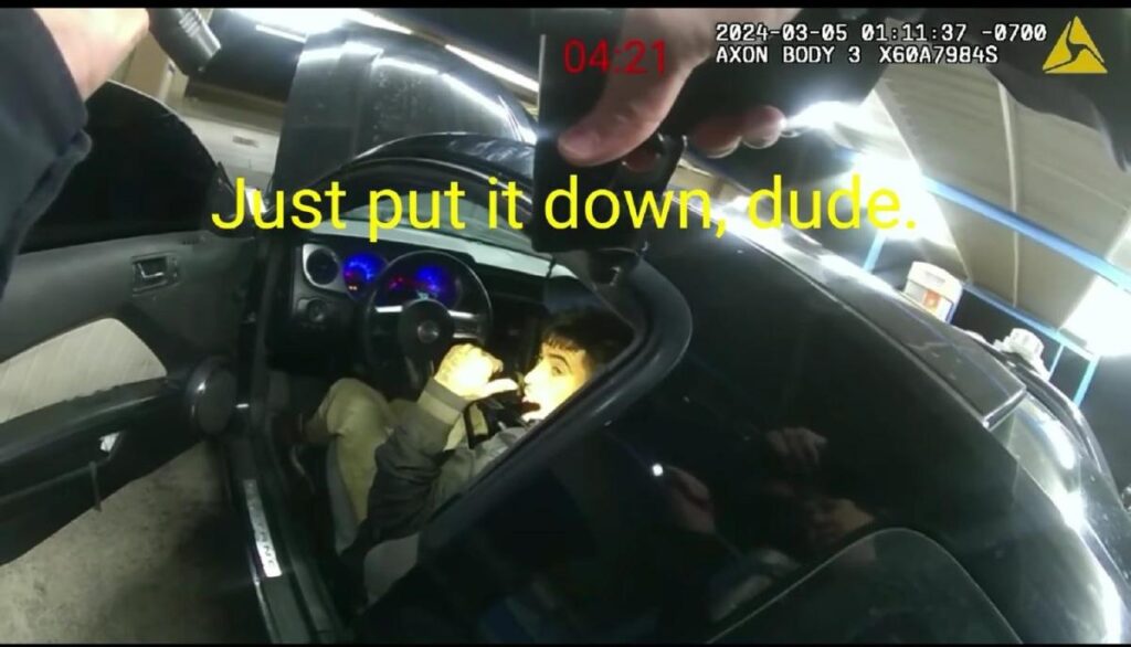 'Just put it down, dude.' Body cam video shows fatal El Paso police shooting at car wash