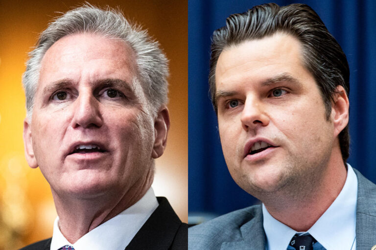 Kevin McCarthy-Matt Gaetz feud heats up months after the former speaker's ouster