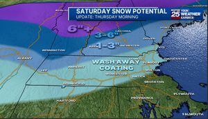 March snow on tap for parts of New England this weekend. Here’s what to expect