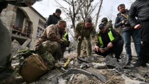 Several injured as Russian missiles target Kyiv