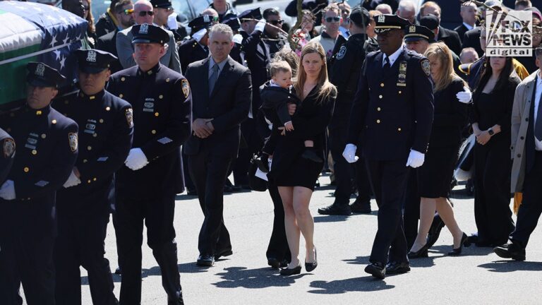 Thousands attend funeral for slain NYPD Officer Jonathan Diller