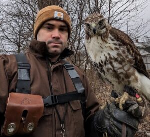Markus Hardt, who is one of about 300 licensed falconers in New York, will give an insider’s perspective on the training, care and unique bond between falconer and bird during a talk April 13 at the Bristol Hills Historical Society’s Bristol Springs Grange Hall, 6457 state Route 64.