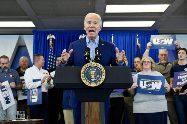 Biden chokes up while talking about deceased son and Trump's disparaging remarks about service members