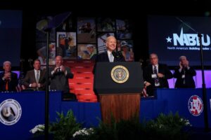 Biden notches another union endorsement as building trades back reelection