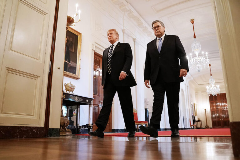 Bill Barr is delusional about Trump’s violent statements