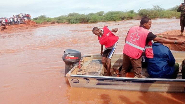 Bus full of passengers swept away by raging waters