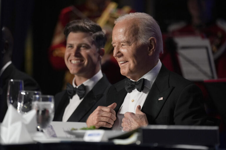 Chants of ‘shame on you’ greet guests at White House correspondents’ dinner shadowed by war in Gaza