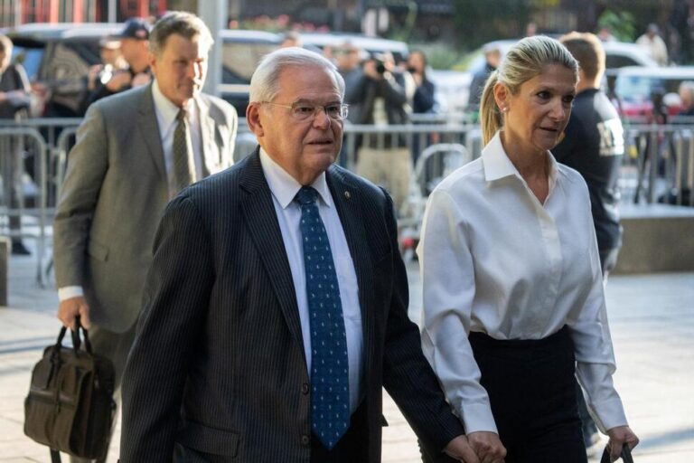 Court Papers Show Sen. Bob Menendez May Testify His Wife Kept Him in the Dark, Unaware of Any Crimes