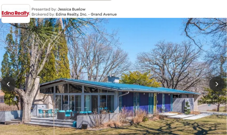 Extremely rare house is one of only 24 built and is for sale in Minnesota. See it