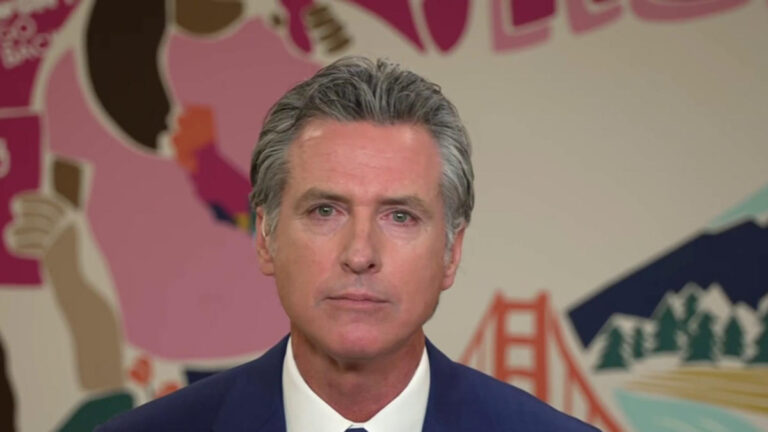 Governor Gavin Newsom blasts Trump over abortion stance