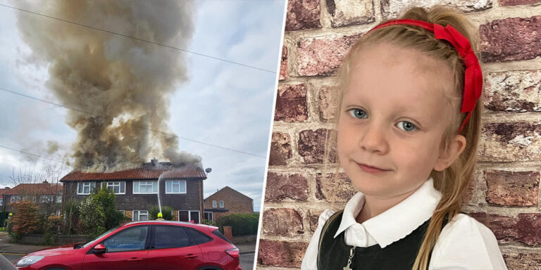 Heroic U.K. 6-year-old saves family from burning home ‘just at the right time’