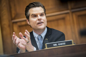 House agitator Rep. Matt Gaetz is being primaried