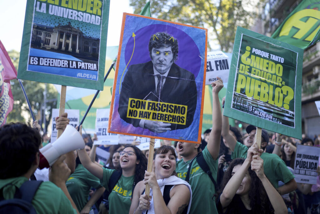 In Argentina, the government's austerity plan hits universities and provokes student protests