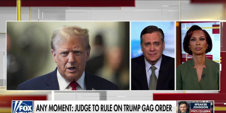 Jonathan Turley calls out judge for failing to recognize 'inequity' of Trump gag order