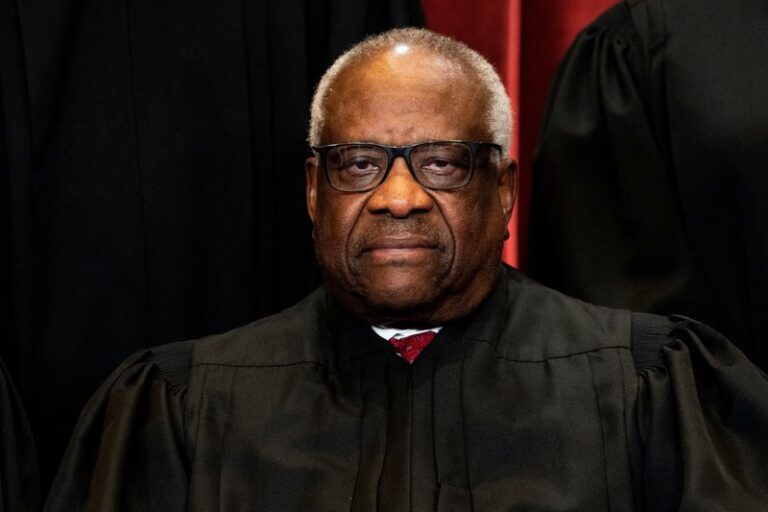 Justice Clarence Thomas absent from US Supreme Court session