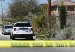 Man shot by deputies after shooting woman at Apple Valley home