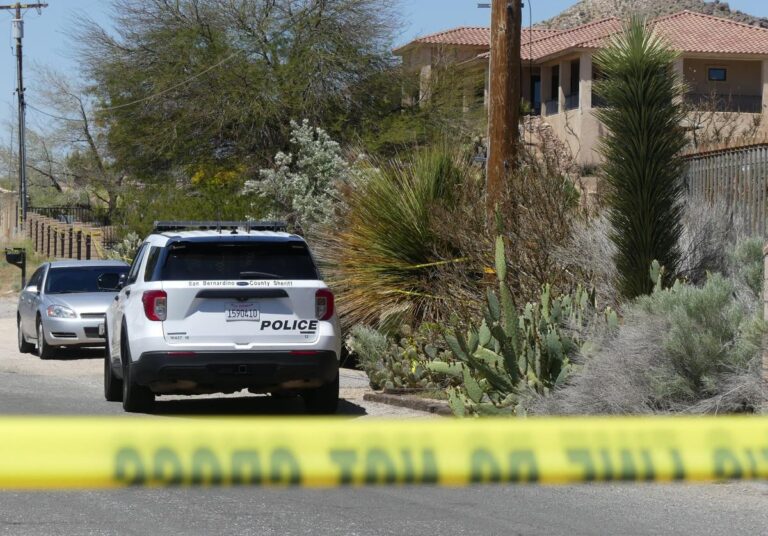 Man shot by deputies after shooting woman at Apple Valley home