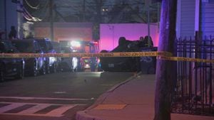 Police investigating Somerville crime scene with flipped car, neighbors report gunshots