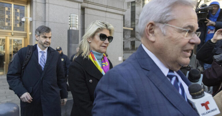 Sen. Bob Menendez's wife requests delayed trial in bribery case, citing "serious medical condition"