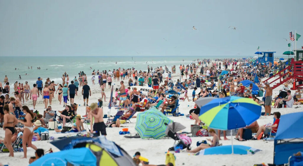 Siesta Key Beach pays the price for obnoxious party animals