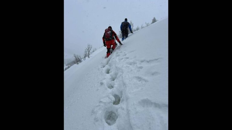 Snowboarder ‘wandered off’ in winter storm — then came ‘lucky small break’ for rescuers