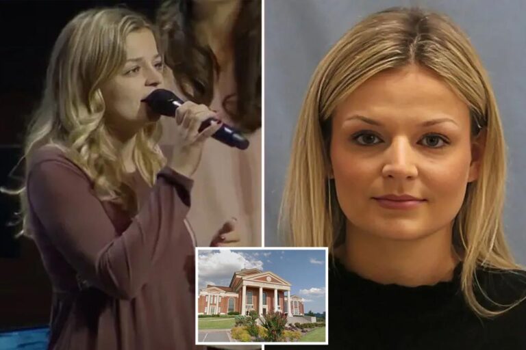 Teacher, 26, charged with sexually abusing 15-year-old boy she met at Bill Clinton's old church