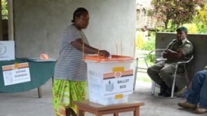 The Pacific election being closely watched by China and the West
