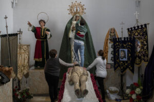 The blessing of rain dampens Holy Week in drought-stricken Spain