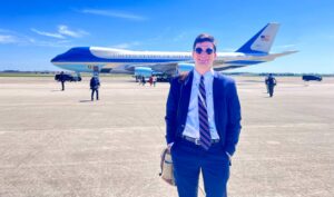 This KC Star reporter flew on Air Force One. It was an ‘undeniably cool’ experience