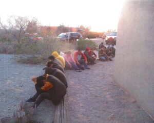 Undocumented persons were located at a "stash" house in Las Cruces.