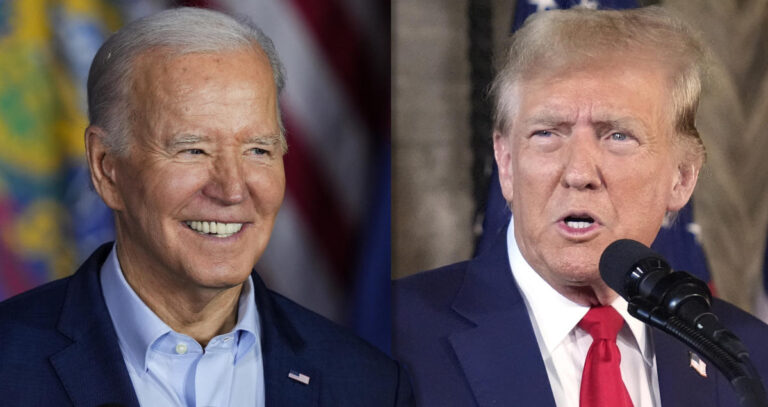 Trump's slim lead over Biden evaporates as 1st criminal trial gets underway