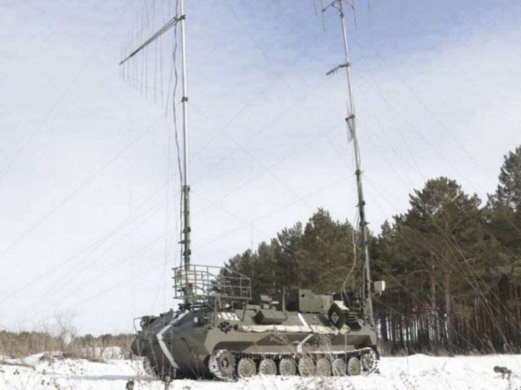 Ukraine appears to strike a powerful electronic warfare system previously dubbed the 'backbone' of Russia's EW technology