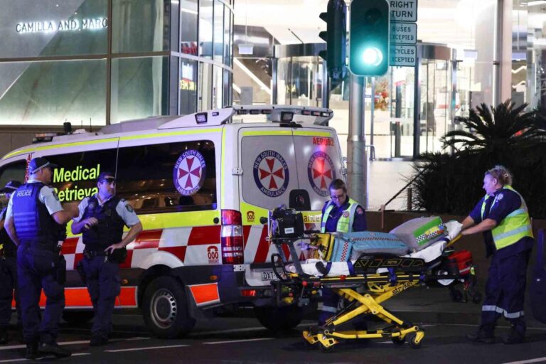 Video Shows Man Confronting Apparent Attacker on Escalator During Australian Mall Stabbing