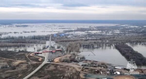 Water levels rise and homes flood in Russia after a dam bursts near the Kazakhstan border