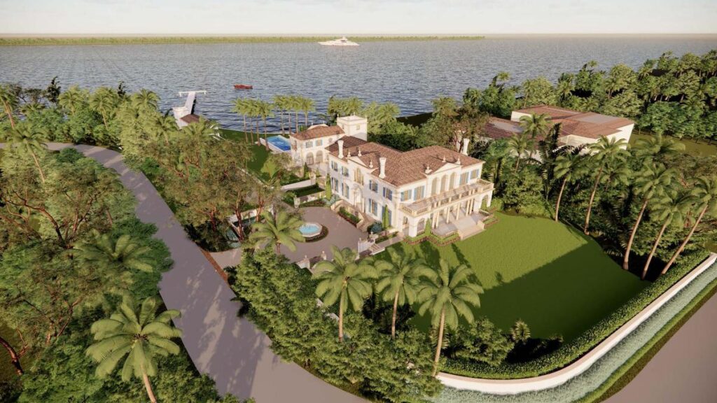 What might be built on vacant land priced at $150 million in Palm Beach? Here's one idea