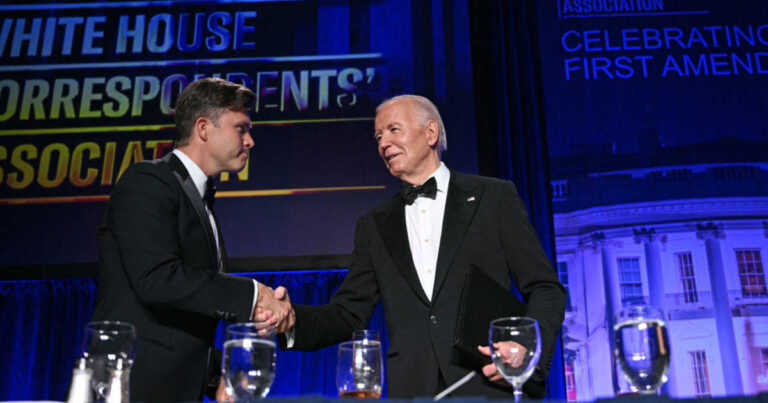 White House Correspondents' Dinner overshadowed by protests against Israel-Hamas war