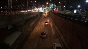 ‘Bathtub’ section of Parkway East reopens after flooding caused closure