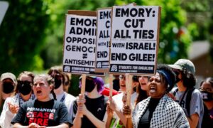 Atlanta protesters link Cop City to Gaza war