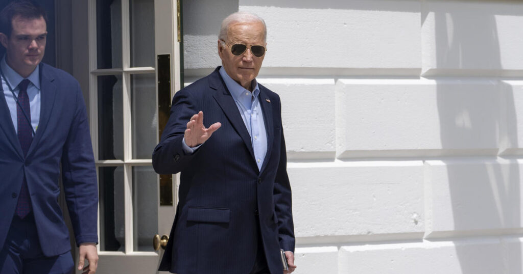 Biden speaks about campus protests before leaving for North Carolina