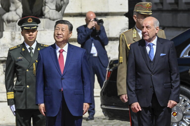 China's Xi receives ceremonial welcome in Hungary ahead of talks with Orbán