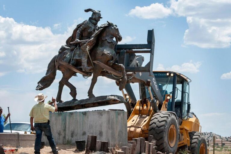 Civil Suit Settled in Shooting of Native American Activist at Protest of Spanish Conquistador Statue