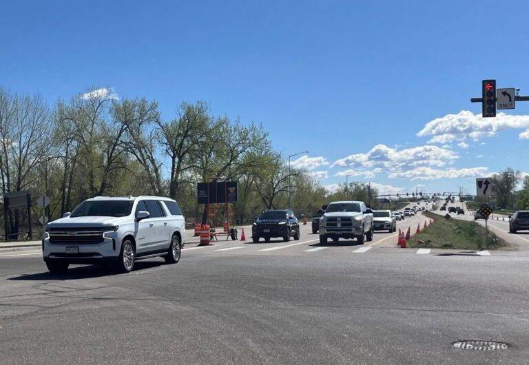 Harmony Road construction traffic would be helped by zipper merging