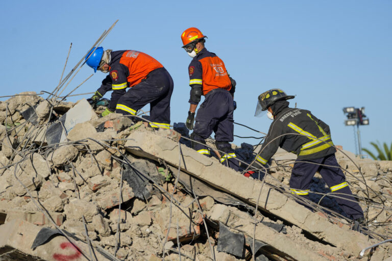 Hopes are fading for 44 workers still missing days after South Africa building collapse; 9 are dead